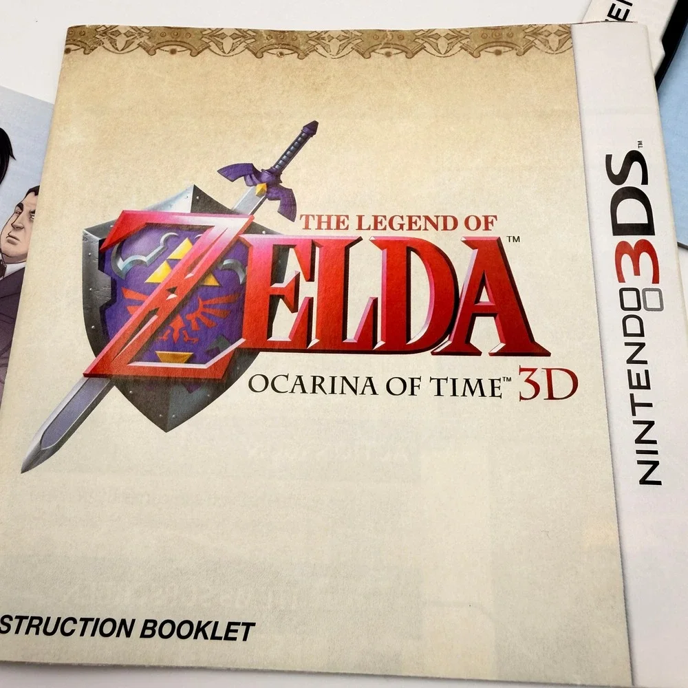 Nintendo DS 3DS Manual Lot Zelda Touch Mechanic GTA Manuals Y2K Instruction Book